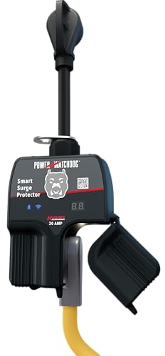 Power Watchdog Power Watchdog PWD30W Smart RV Portable Surge Protector 30 Amp - Patented WiFi and Bluetooth - Outdoor Depot