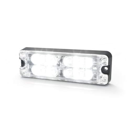 ECCO ECCO ED3511W Ed3511 Series Class 1 Led Warning Light Assembly – White, Surface Mount - Outdoor Depot