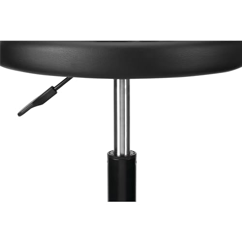 Performance Tool Performance Tool W85011 Pneumatic Swivel Bar Stool with Back Support, 360-Degree Swivel, - Outdoor Depot