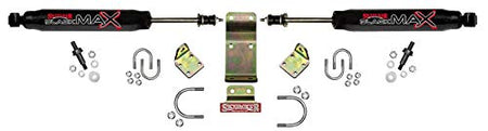 Skyjacker SKYJACKER Black Steering Stabilizer Dual Kit - Outdoor Depot