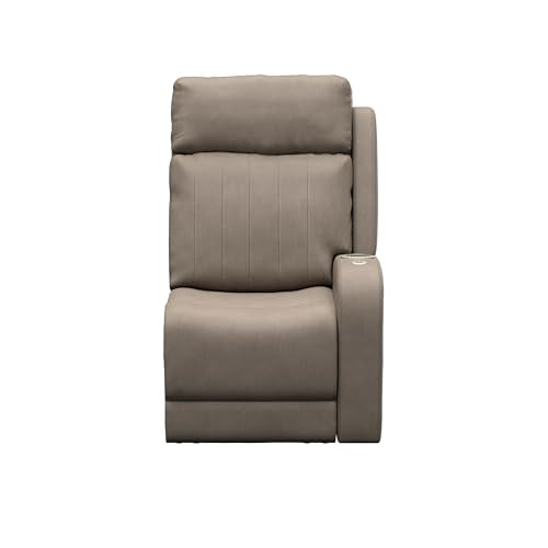 THOMAS PAYNE THOMAS PAYNE Signature Seismic Series Driftwood RV Theater Seating Left Arm Recliner with Power - Outdoor Depot