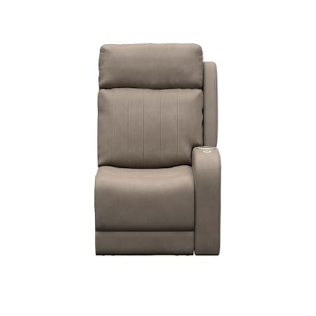 THOMAS PAYNE THOMAS PAYNE Signature Seismic Series Driftwood RV Theater Seating Left Arm Recliner with Power - Outdoor Depot