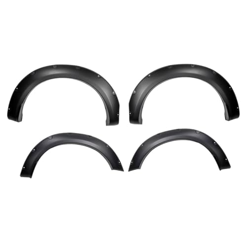 Trailfx TrailFX Pocket Fender Flares Fits 2023-2025 Ford F-250 Super Duty Black Plastic Fenders 2" Tire - Outdoor Depot