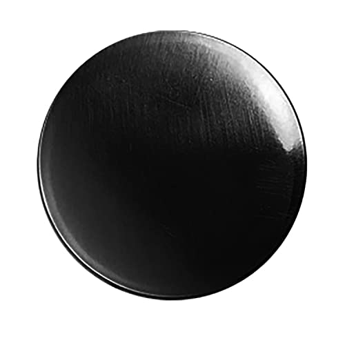 CCI Wheel Center Cap IWCC5712BLK, OEM, 2-1/4 Inch Diameter, 0.70 Inch Height, Closed Style, Painted, Gloss Black, Automotive Grade ABS, Set of 4, Fits Into OEM Wheel