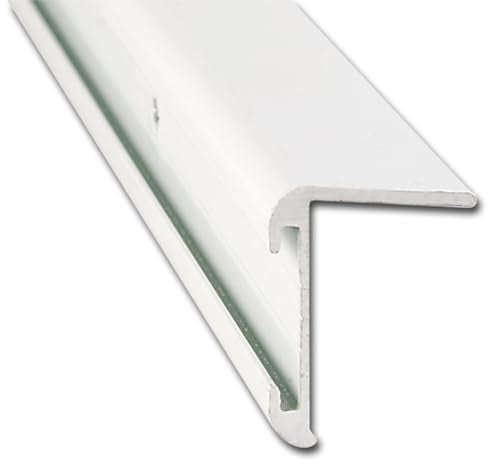 AP Products 021-85201-16 Long Leg Insert Roof Edge Molding, 5 Pack - 16 ft, Polar White