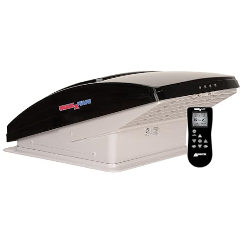 MAXXAIR MAXXAIR Maxxfan Deluxe Vent, Fan and Vent Cover All in One - Powerful 10-Speed Reversible Fan with - Outdoor Depot