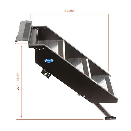 MORryde MORryde - STP-206 Step Above 2nd Generation RV Entry Step - Outdoor Depot