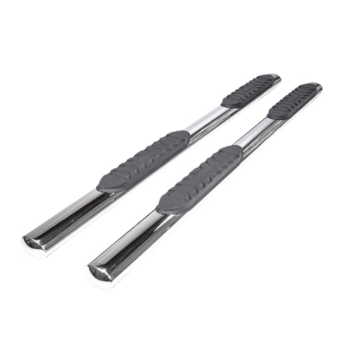 Trailfx TrailFX Nerf Bars for Chevrolet Silverado 1500 Crew Cab 2020-2021 Polished Stainless Steel 4 Inch - Outdoor Depot