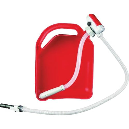 TERA PUMP Terapump - TRFA01-XL - Battery Powered Fuel Transfer Pump w/Extended Hoses and Utility Jug Adapter - Outdoor Depot