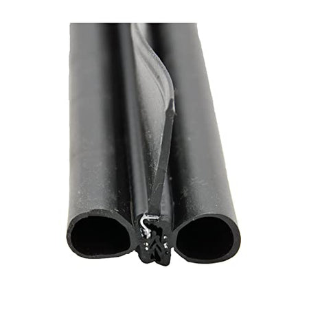 AP Products AP Products 018-478 Double Bulb Seal with Slide-On Clip , Black - Outdoor Depot
