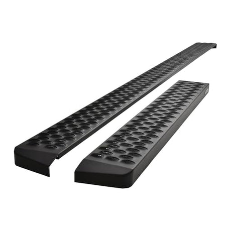 Westin Westin 27-81005 Grate Steps Running Boards 46" Driver & 97" Passenger Side Textured Black Pair - Outdoor Depot