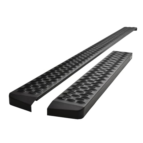 Westin Westin 27-81005 Grate Steps Running Boards 46" Driver & 97" Passenger Side Textured Black Pair - Outdoor Depot