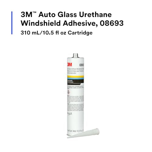 3M 3M Auto Glass Urethane Windshield Adhesive, 08693, Medium Viscosity, High-Strength, Fast-Curing, 310 - Outdoor-Depot.us