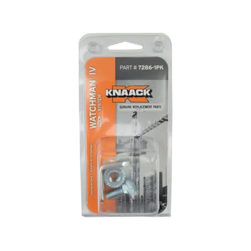 KNAACK Knaack 7286-1PK Watchman IV Lock Tab System with Bolt Hardware Kit, 1-Pack - Outdoor Depot