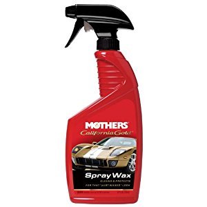 Mothers Mothers California Gold Super-Hydro Spray Wax, 24 oz. – Just Waxed Brilliance & Beading, Cleans, - Outdoor Depot