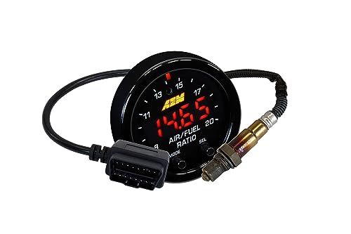 AEM Aem 30-0334 Afro Sensor Controller (X-Series Wideband Ugo Gauge With Obie Connectivity) 2.0625 x 0.825 - Outdoor-Depot.us
