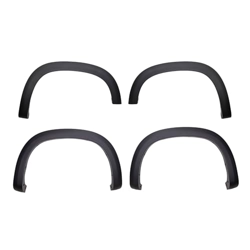 Trailfx TrailFX Fender Flares Fits Chevrolet Silverado 1500 2019-2025 OE Style Black Smooth Paintable - Outdoor Depot