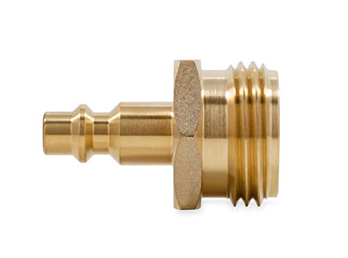 Camco Camco RV Blowout Plug for Winterization - Features Brass Quick Connect-Aids for Easy Attachment - - Outdoor Depot