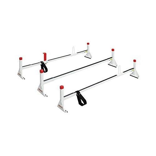 Weather Guard 2163 Steel Full-Size All-Purpose Van Rack, 3 Cross Member,black