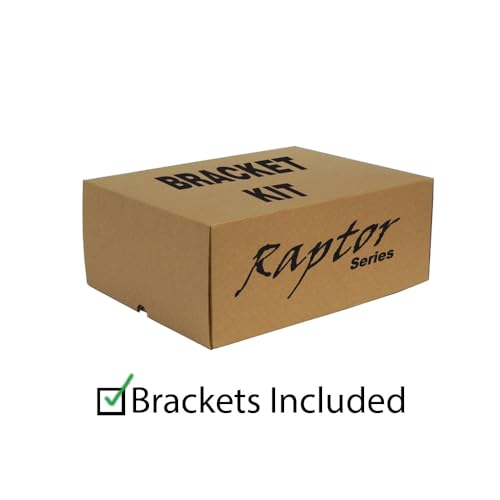 Raptor Series Raptor Series Running Boards Steps 5in OEM Style Full Tread Black Aluminum Compatible with - Outdoor Depot