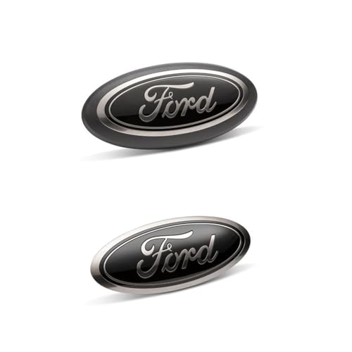 Ford 2018-2023 F-150 Front Grille and Rear Tailgate Black Appearance Emblem Kit M-1447-F15B