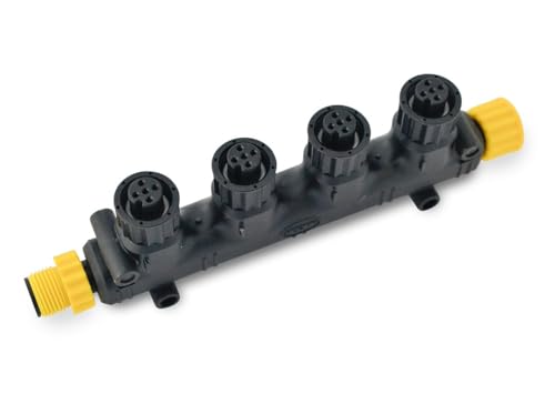 Ancor Marine Grade 270104 Nmea 2000 4 Way Tee Connector, Standard