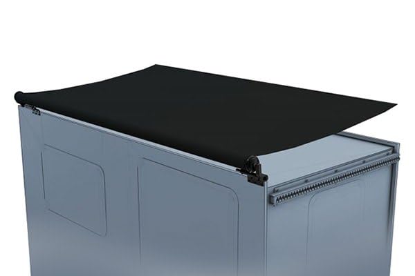 Solera Solera 5000 Series Black Slide Topper RV Slide-Out Awning 6'6" (6'1" Fabric) 13.5 oz Vinyl - Outdoor Depot