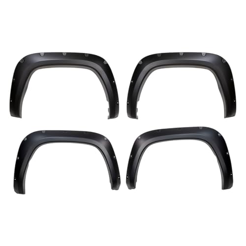 Trailfx TrailFX TFT3004S Pocket Fender Flares Fits 2022-2025 Toyota Tundra Smooth Black Paintable 1.75" - Outdoor Depot