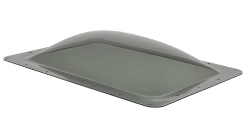 ICON ICON RV Skylight - SL1422S - Smoke, Fits 14"x22" openings, 16"x26" overall, Outer Dome Skylight - Outdoor Depot