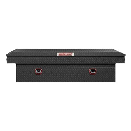 Weather Guard Weather Guard Model 117-52-04 Saddle Truck Box, Aluminum, For Full-Size Trucks, Extra Wide, - Outdoor Depot
