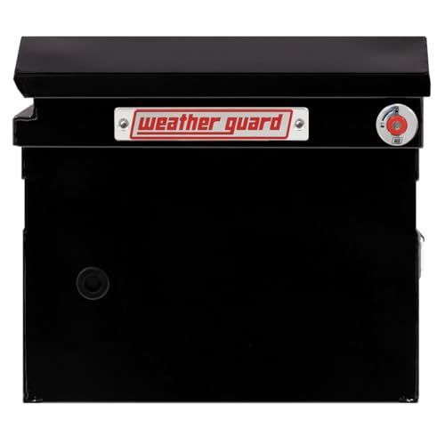 Weather Guard Weather Guard Model 120-5-04 Saddle Truck Box, Steel, for Full Size Trucks, Low Profile, Gloss - Outdoor Depot