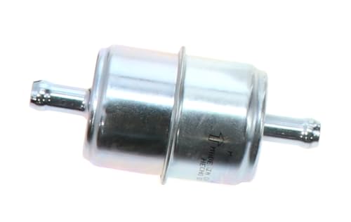 Wix WIX 33033 Universal In-Line Fuel Filter with 3/8â€ Clamp-On Inlet/Outlet, Max Pressure 60-PSI - Outdoor Depot