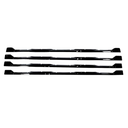 Coast to Coast International CCI Grille Insert GI208BLK, Tape-On Overlay, 4 Piece, Gloss Black, ABS Plastic, - Outdoor Depot