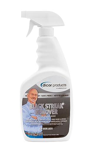 Dicor Dicor CP-BSR320S Black Streak Remover Cleaner Spray for RV Roofs and Exterior, White - Outdoor Depot