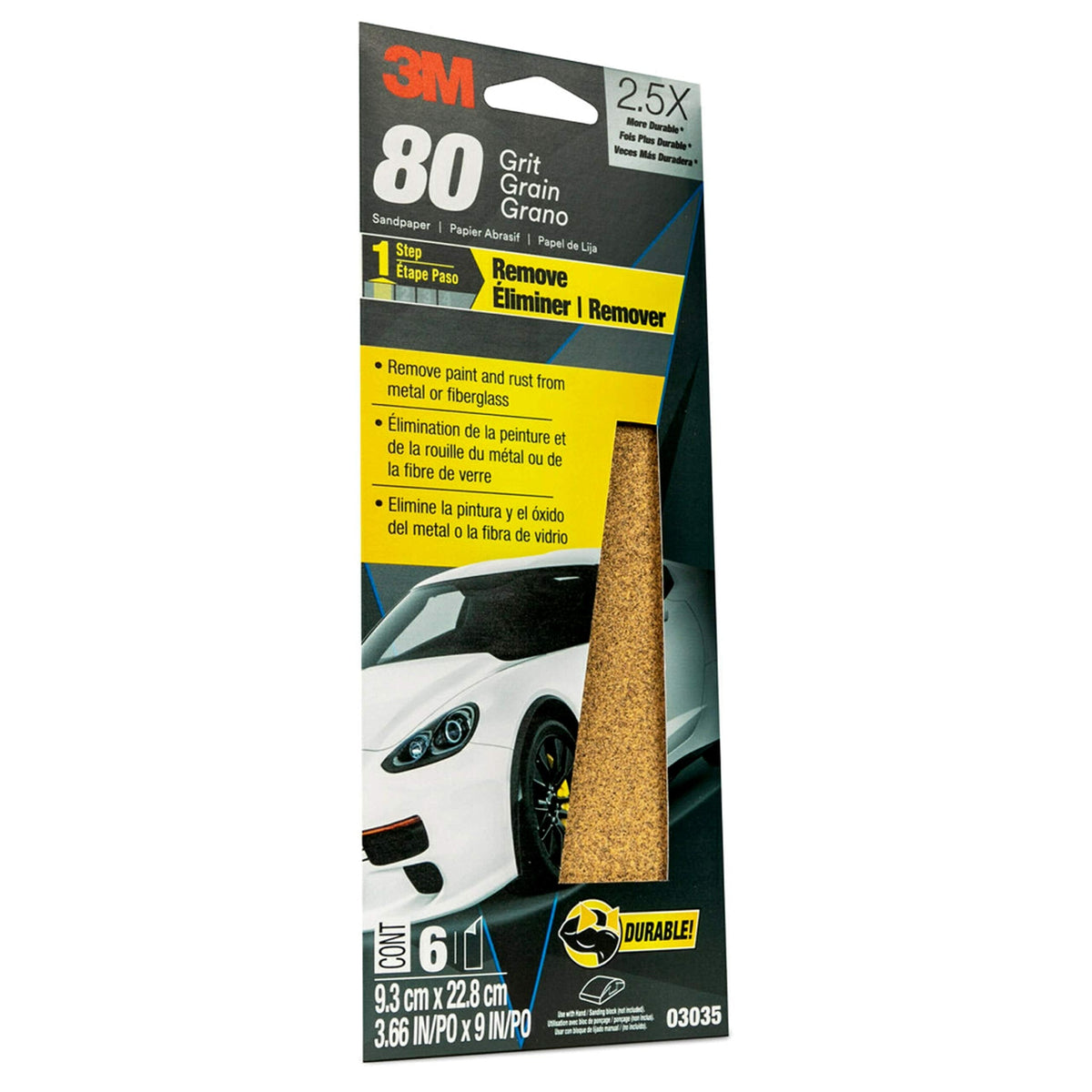 3M 03035 AUTOPAK SHTS MED  6/PAK