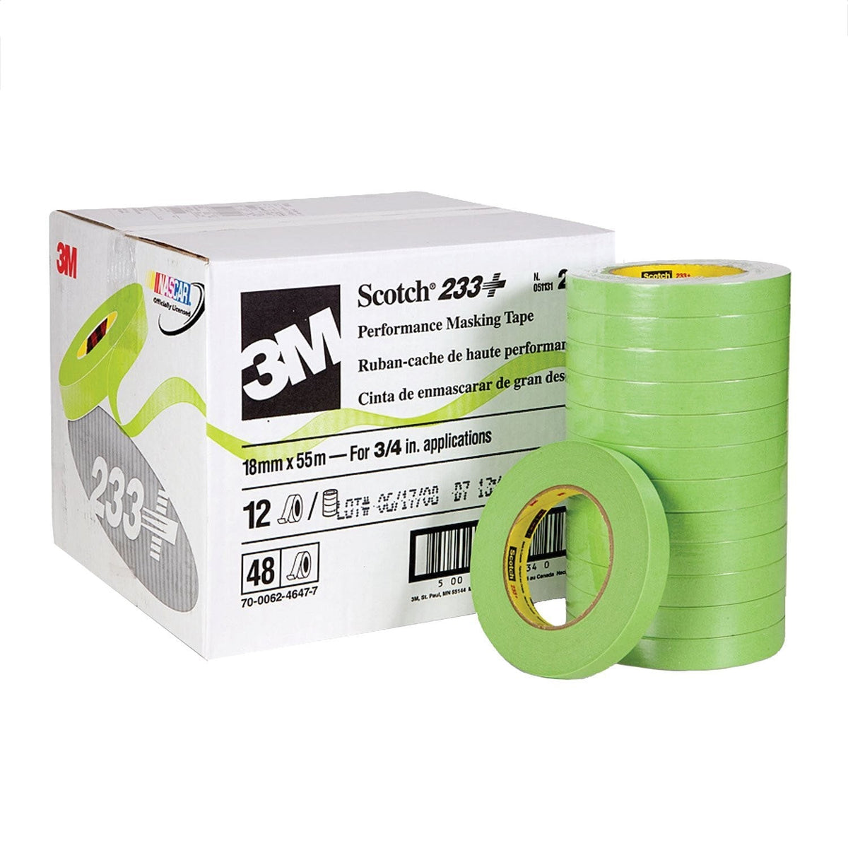 3M 26334 233+ MASKING TAPE 18MM