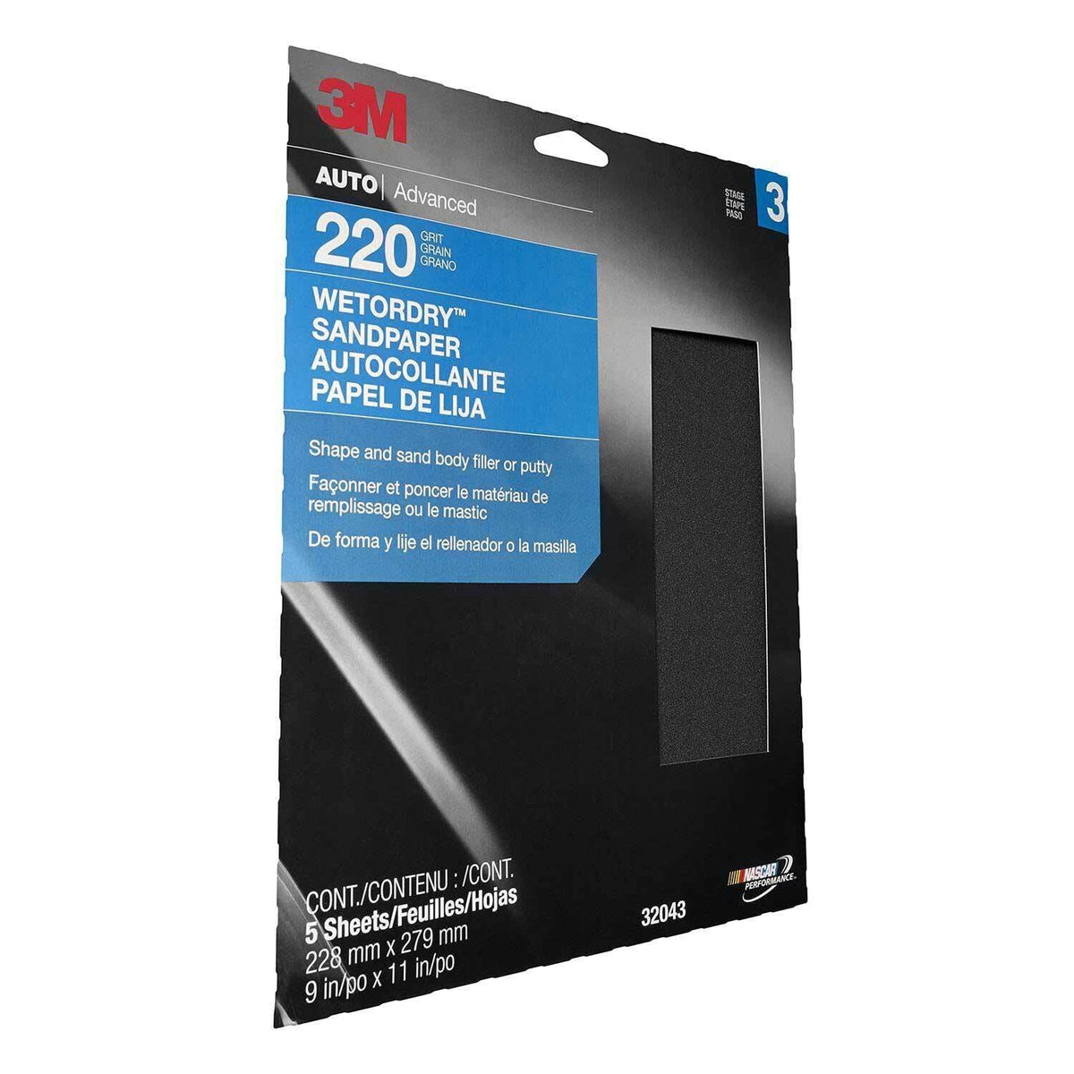 3M 32043 IMP WETORDRY SHEET P220