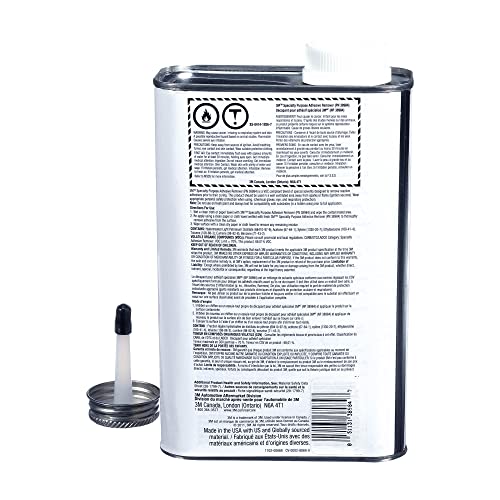 3M 38984 Specialty Adhesive Remover , Transparent, Solvent Based, 1 Quart Arts, Crafts & Sewing