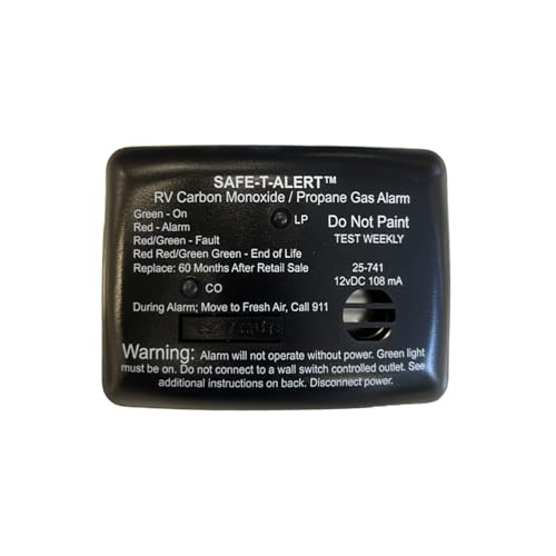 Safe T Alert Safe T Alert 25 Series Mini Dual LP/CO Alarm - Propane and Carbon Monoxide Alarm - Surface - Outdoor Depot