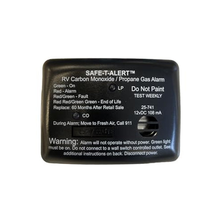 Safe T Alert Safe T Alert 25 Series Mini Dual LP/CO Alarm - Propane and Carbon Monoxide Alarm - Surface - Outdoor Depot