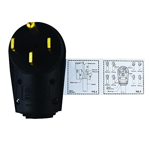 Power Watchdog Power Watchdog 50 Amp Replacement Male Plug (50APlug) – RV Electrical Plug Replacement for - Outdoor Depot