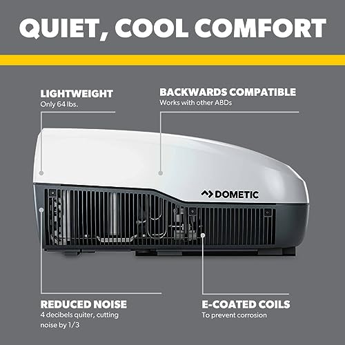 Dometic Dometic FreshJet 3 Series, 13.5K BTU RV Rooftop Air Conditioner unit, White - Outdoor Depot