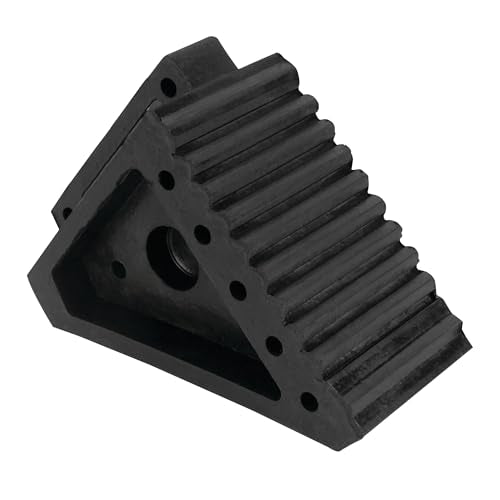 Performance Tool Performance Tool W41001 All Weather, Oil Resistant Solid Rubber Wheel Chock for Car, Travel - Outdoor Depot