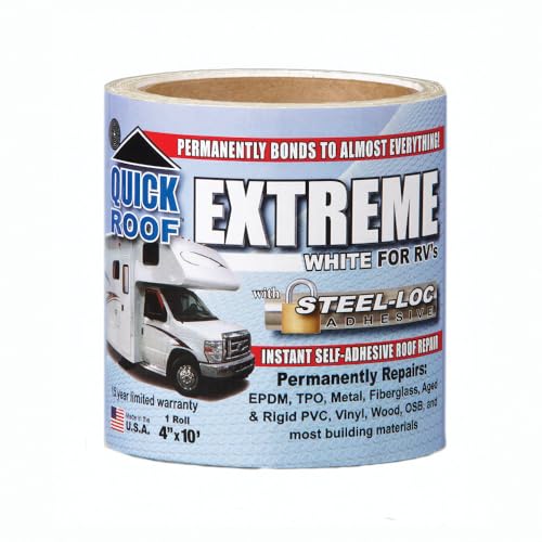 Cofair Cofair Products - UBE410 - QUICK ROOF EXTREME - WHITE 4' X 10' - Outdoor Depot