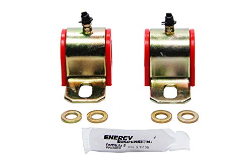 Energy Suspension Energy Suspension 9.5161R 1" Greasable Sway Bar Set , Red - Outdoor Depot