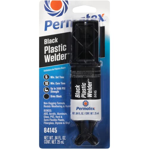 Permatex Permatex 84145 Permapoxy Black Plastic Weld - 0.84 fl. oz. - Outdoor Depot