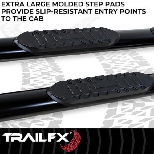 Trailfx TRAIL FX 4" Oval Sturt Ram 1500 Black 19 - Outdoor Depot