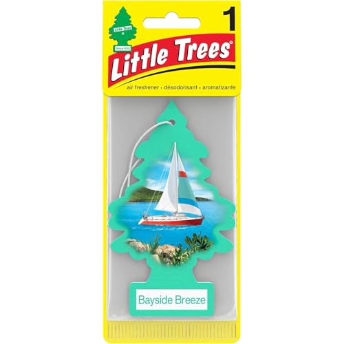 LITTLE TREES CAR FRESHNER Bayside Breeze Little Trees Air Freshener - Outdoor Depot