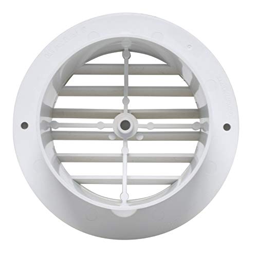 Valterra Valterra A10-3345VP Rotating Heating and A/C Register,White - Outdoor Depot