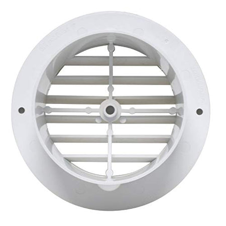Valterra Valterra A10-3345VP Rotating Heating and A/C Register,White - Outdoor Depot